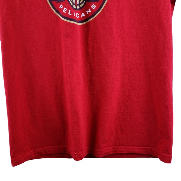 Adidas Men's New Orleans Pelicans NBA Anthony Davis T-Shirt Size Large Red - Picture 8 of 15